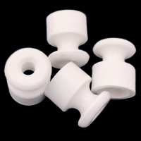 Нажмите для увеличения Изолятор пластиковый с фаской для самореза серии Царский Стиль о/у D20хH24, цвет Белый